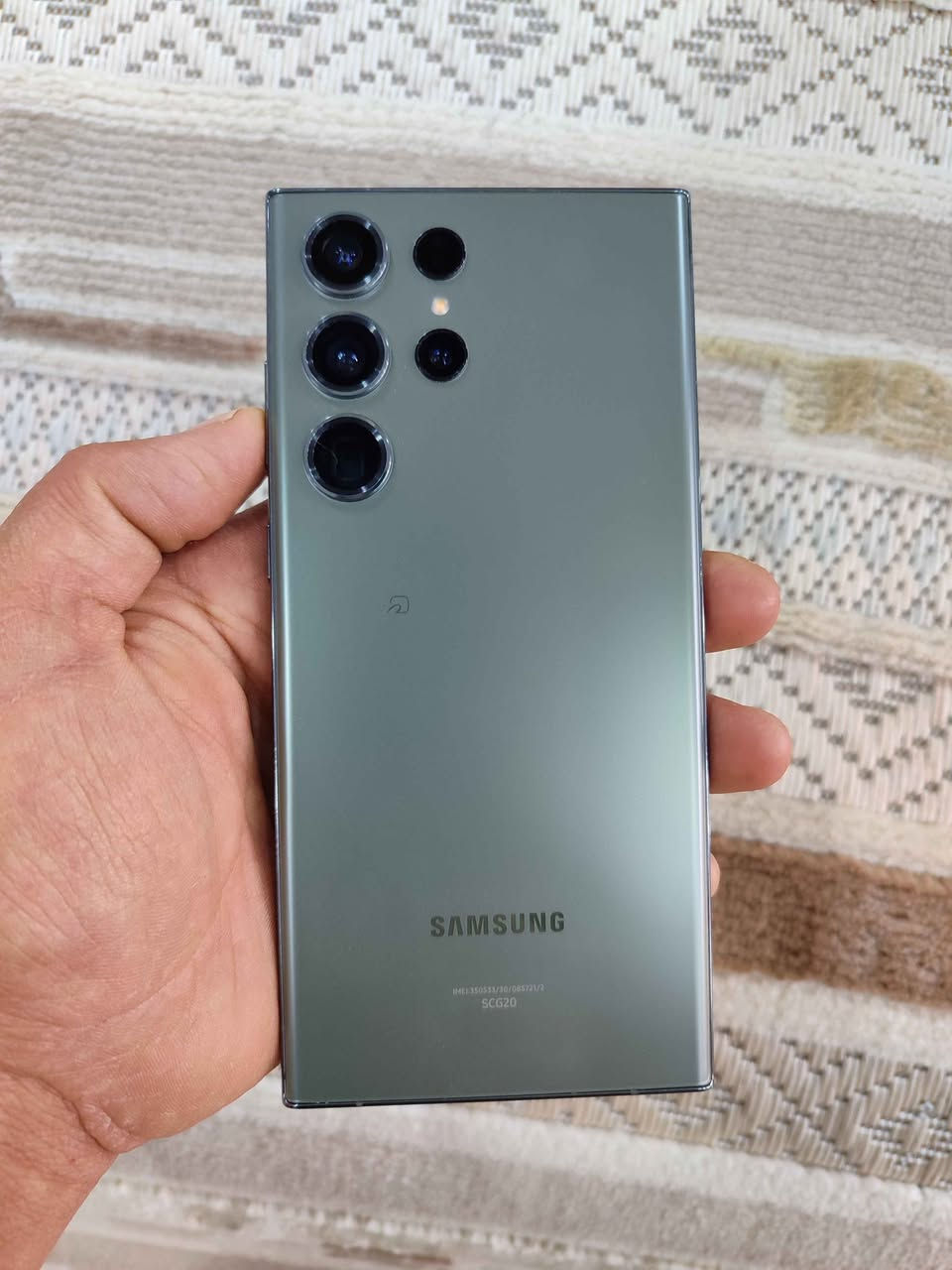 اس 23 الترا 
النسخة اليابانية شريحة +شريحة الكترونية 
الجهاز عربي رسمي بلاد ذاكرة 256 
ملحقات شاحنة اصلية نضافه 100 
السعر 650 
*********** عمارة, ميسان
