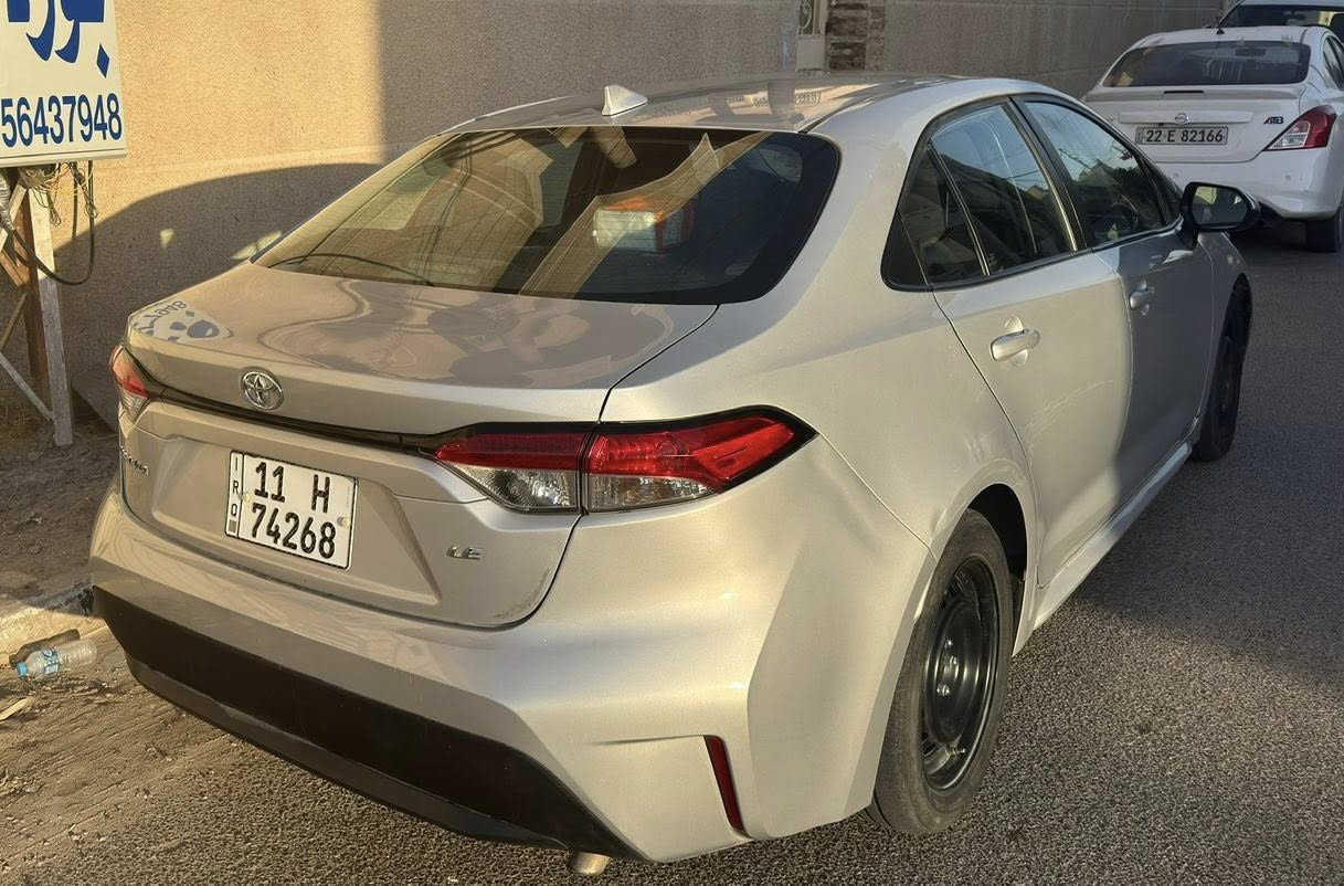 السلام عليكم
كورلا 2020 le امريكي
السعر 118 وبي مجال بسيط 
محرك 1800 vvt
هندبريك بصمة 
شاشة كامرة 
لايت عالي ناصي زينون 
لايت ابو اللد 
فول تحكم ستيرن 
كروس سرعة 
مشروع وطني بغداد باسمي 
حادث جاملغين وبنيد 
مكان السيارة الغزالية او المنصور 
***********
