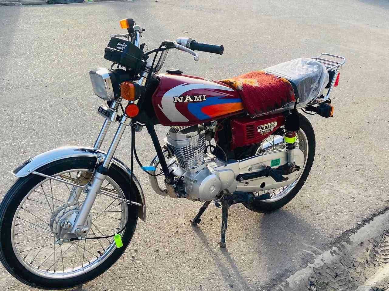 السلام عليكم
دراجه نامه موديل 2022 اوراق اصولي شلامجه 
تجي وتفحص نضيفه شوفت عينك 
للاتصال :***********
