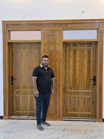 مرحبا اصدقائي الغالين ضيف جديد ابواب حسب الطلب يارب ينال عجابكم العنوان الديوانيه الحمزه الشرقي واتساب موجود ***********
