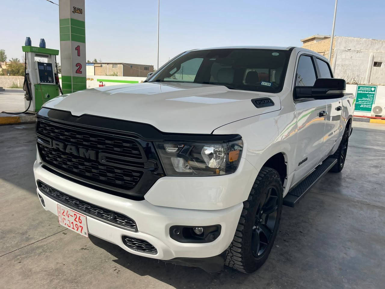 رام موديل 2024
السياره بدون رقم 
،السعر  308 
حجم المحرك 8سلندر 
بيها صبغ جاملغ وباب تبديل 
شرط بدون اي داخل 
صور الحادث منشوره 
صور تصليح منشوره 
للاستفسار ***********
