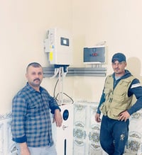 منظومة شمسية • لوحات لونجي 615W×8 • انفرتر سولكس 6.2KW