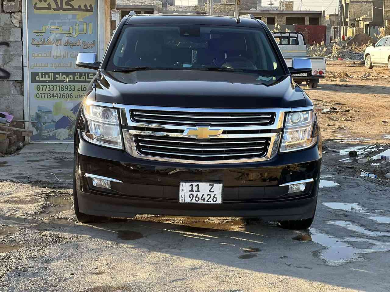 السلام عليكم ورحمة الله وبركاته
تاهو للبيع موديل ٢٠٠١٥ رقم بغداد باسمي أعلى فئه فول مواصفات كل المواصفات بيه ميحتاج أذكر ويطول المنشور السياره جديده جديده ماشيه ٥١ حقيقي ومكفوله كفاله 
ومغلفه ب افلام الحمايه  ب ١٥ ورقه يم المندلاوي ضمان ١٠ سنوات. السياره مال جناي السعر قفل  ٣شدات و٧٠ الله شاهد نضافته مال ٢٥ 
اي استفسار الاتصال ع الأرقام 
***********
***********
