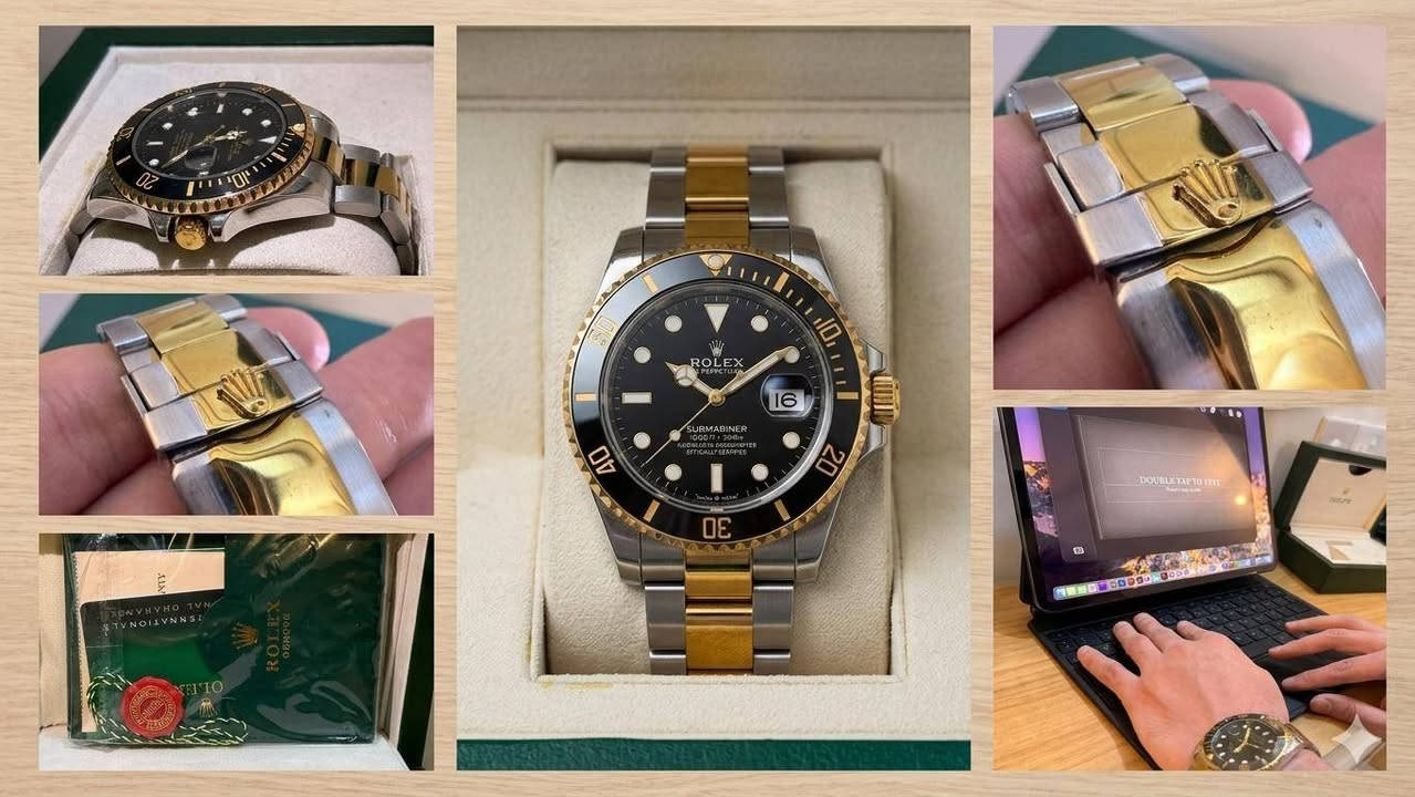 👑 أناقة الملوك وفخامة الحضور – رولكس سبمارينر (Rolex Submariner) 👑
عش تجربة الفخامة المطلقة مع واحدة من أكثر الساعات هيبة وشهرة في العالم. نقدم لكم ساعة Rolex Submariner بتصميمها الملكي الأخاذ ومزيجها الساحر بين الذهب والفولاذ.

✨ حالة الساعة: جديدة تماماً (غير مستخدمة نهائياً) – بحالة الوكالة وبكامل ملحقاتها.

💎 الجودة: ماستر كواليتي (Master Quality) – أعلى درجات الإتقان والتطابق مع النسخة الأصلية في أدق التفاصيل والوزن والملمس.

📊 المواصفات والمميزات:
 الميناء والإطار: تصميم كلاسيكي فاخر باللون الأسود الملكي مع لمسات ذهبية تحيط بالإطار الدوار المتميز.
 السوار: سوار أويستر (Oyster) المتين، مزيج احترافي بين الفولاذ المقاوم للصدأ (Stainless Steel) والطلاء الذهبي الثابت والنقي.
 الماكينة: حركة أوتوماتيكية دقيقة وعالية الاعتمادية توفر لك أداءً سلسًا ومستمرًا.
 التفاصيل الدقيقة: عدسة التكبير الخاصة بالتاريخ (Cyclops) عند مؤشر الساعة 3، مع نقش التاج بدقة متناهية على القفل والتاج الجانبي.
 
الملحقات: تأتي مع العلبة الخضراء الفاخرة الخاصة برولكس، الحافظة الجلدية، الكرت، والختم المعتمد.

السعر: 80 الف دينار فقط

للحجز والاستفسار التواصل على الخاص


**إذا كنت صاحب هذا الإعلان وتريد حذفه لأي سبب، رجاءا أرسل رسالة إلى الدعم الفني**