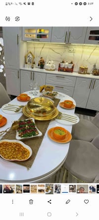 ميز • ٣كراسي • جديد