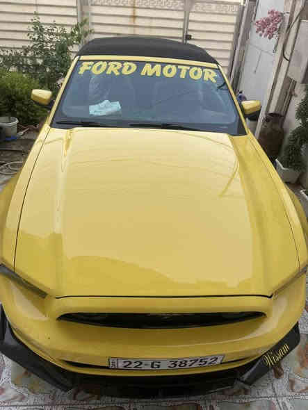 السلام عليكم 
للبيع او مراوس موستنك 2013 V6 بريميوم معرفه موصافاته لون اصفر مغير شاصي لغد تكم مكفولات سياره جاهزه اي نقص ماكو شاشه تاب تيسلا اندرويد كشف جديد اي خلل مابي صدر امامي خلفي جديد تخم تاير كله جديد سيرفز كامل برمجه فتح فصله  دبات ريمونت سياره الف متصرف عليه بسمي تحويل او وكاله سعر 119مجال جدا  بسيط استفسار *********** مكانه بغداد حي الجهاد بغداد
