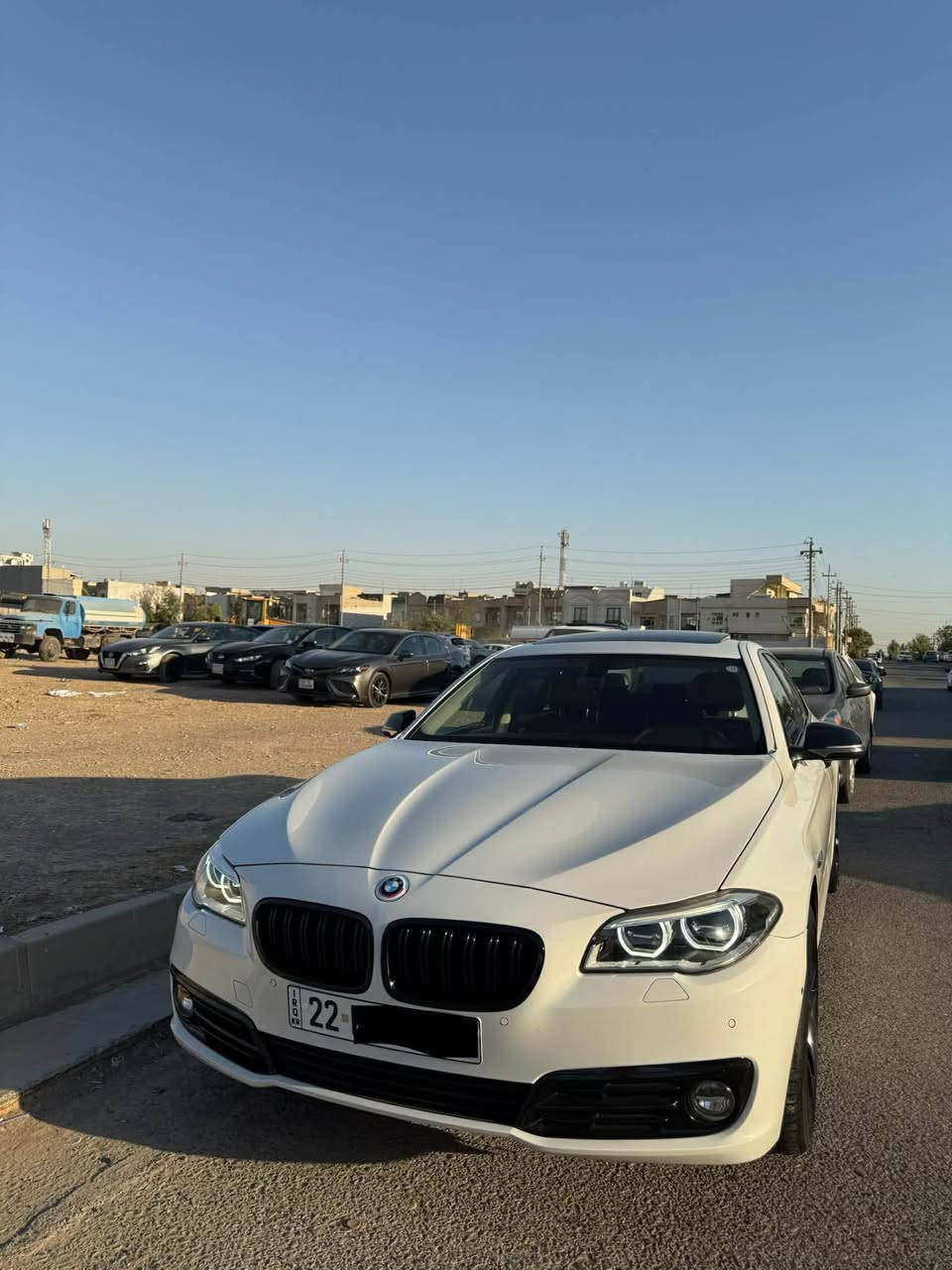 BMW 528i
قەپات مواسەفات 
شرکة عروش هەولێر
مۆدیل 2014  Twin turbo 
فول مواسەفاتە سلاید 5پەردە
 5 کامیرا دەرکە شەفت سندوق
 شەفت  گێچ ئەلیکترۆنە  گێر کوبرایە
 ناو قەیسیە لایت M پاکیجە کلین تایتلە
 هیچی نیە زۆر خاوێنە و  یەک دەستە
رەقەم و سەنەوی و هەزە هەموو شتی بەشەرت  
نرخ 205$مجال 
فرۆشتنی خێرا 
0751 242 7001 
0️⃣7️⃣5️⃣1️⃣2️⃣4️⃣2️⃣7️⃣0️⃣0️⃣1️⃣ أربيل, العراق
