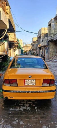 سمند موديل 2011 مكفوله محرك وكير وصدر جاهزة هيئة وغرامات مصفرة شرط تحو...