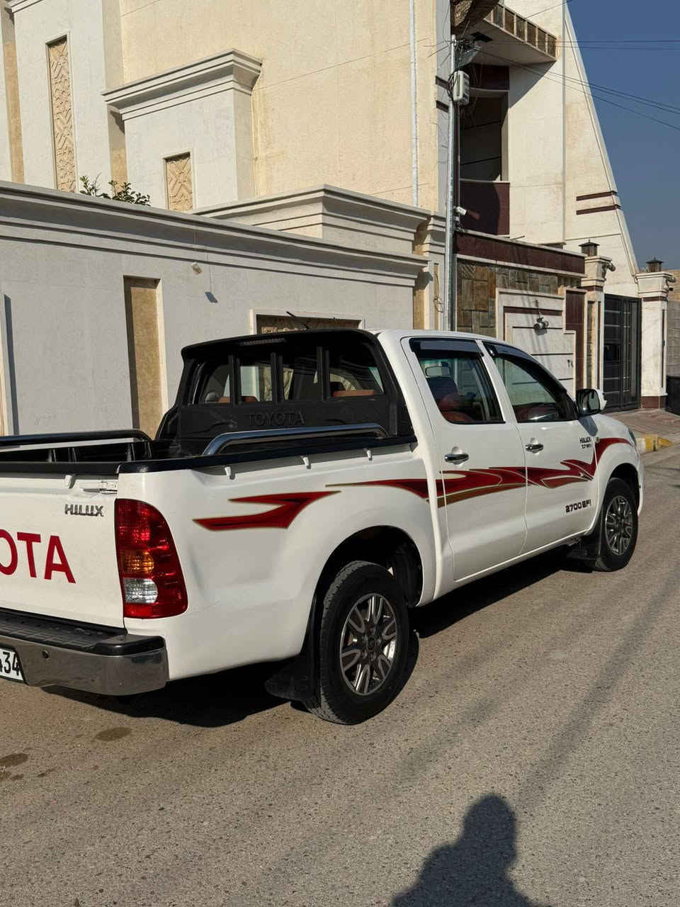 بيكب تيوتا 
موديل 2011
اكير اوتماتيك 
رقم بغداد بأسم صاحبها
صبغ قطعة واحده جاملغ خلفي فقط 
17 $ الف دولار السعر النهائي
للتواصل ***********
