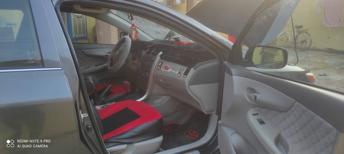 السلام عليكم 
كورلا 2009 وارد امريكي 
سنويه جديد كير محرك شرط 
سيارة صبغ جوانب سقف بنيد صندوق بلاد انطيك حزام 
شرط تحويل دفتر بانزين 
تغليف داخل نضيف 
السعر 97 وبي مجال 
***********
