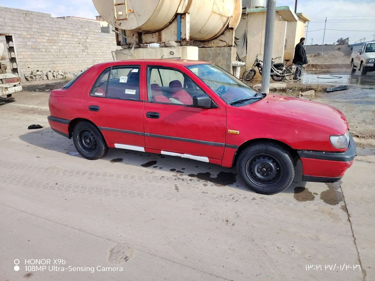 سلام عليكم سياره للبيع نيسان سني موديل 92 محرك گير شرط كهربائيات كله شغاله شرط كفاله عامه سنويه بسمي رقم انگليزي كركوك هزه جديده تحويل ثاني يوم  سياره مال جناي اتصل ***********
