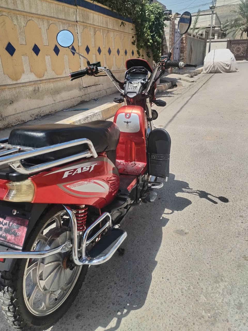 دراجة للبيع موديل 24بطاريات عل الفحص كهربايات شقالة دراجة نضيفة مابيهة كل نقص سعر  380وبي مجال ***********
