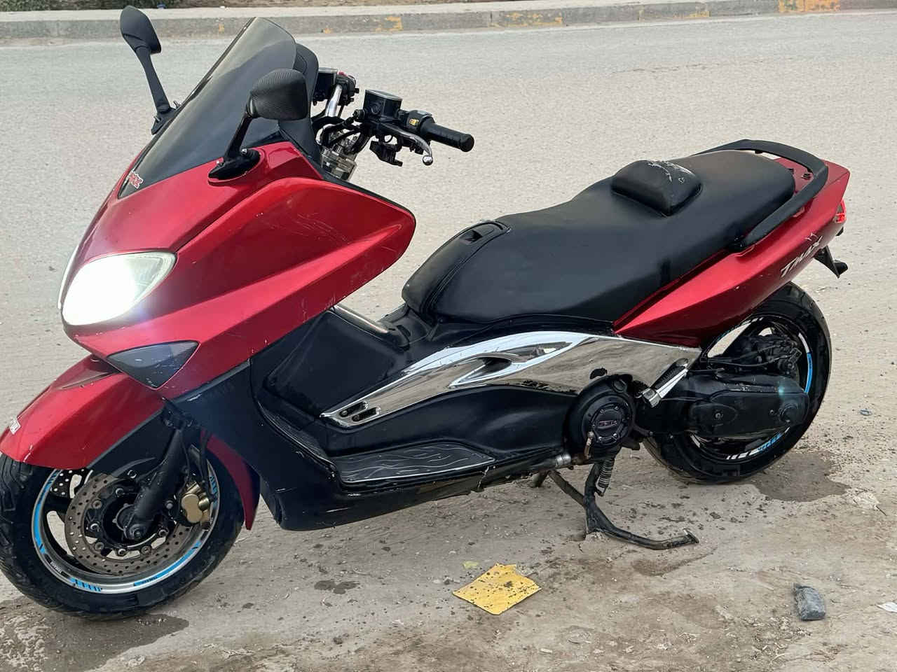 سلام عليكم
تي ماكس 8 نوزل 
لون ماروني 
دراجه حلوه مال جنايه 
شلعه ومعدل فول
دراجه معروضة 15
بيها مجال 
مكان بابل مركز لمدينه
‏‪ 0783 812 2200‬‏
