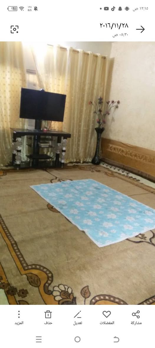 غرفة صاج سعر ٧٠٠ بيهة مجال حك الجيه بغداد حي العامل ***********
