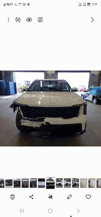 سورنتو موديل ٢٠٢٤ وارد امريكي ولحادث موضح بل صور  السعر 230$ ٠٧٧٠٤٢٠٠٢...