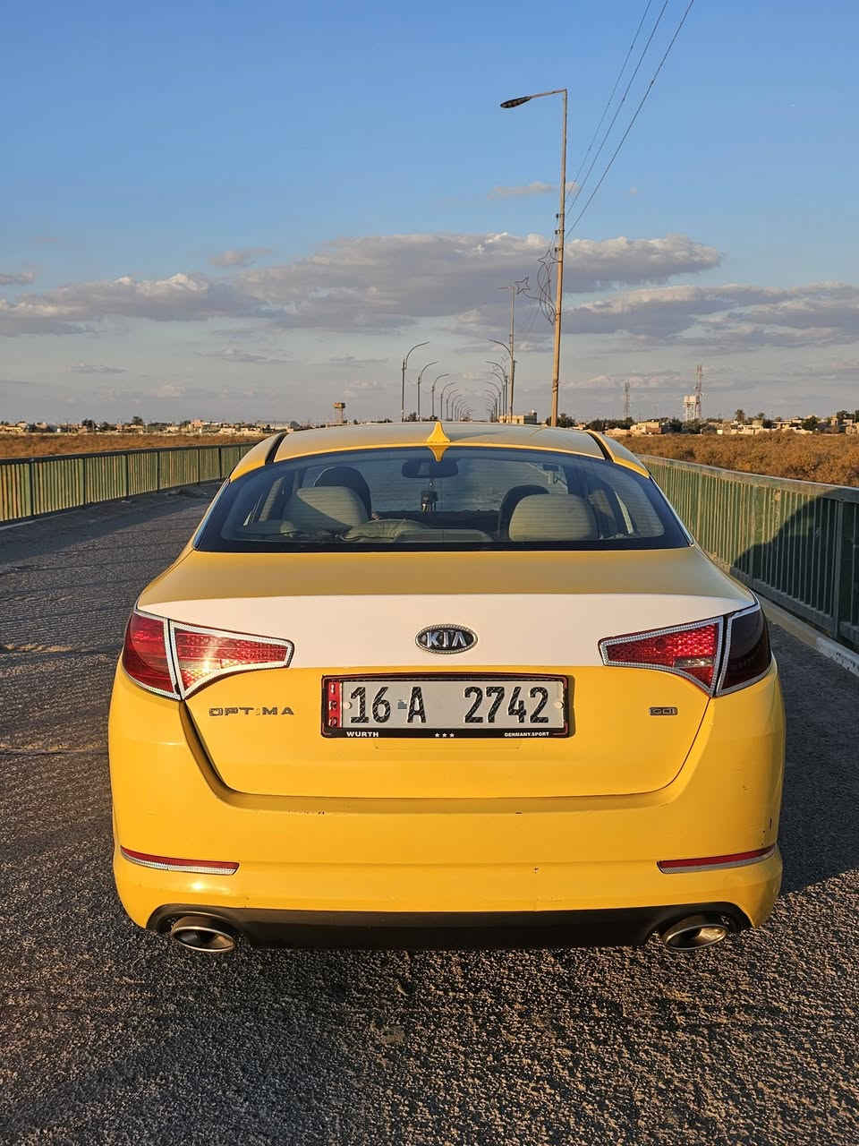 السلام عليكم
ياالله  السلام عليكم  اوبتيما 2012
تبريد  شغال خير من الله 
حدادية ٧٠من ١٠٠
تخم تاير 
شاشه  حوادث
نشره داخليه 
محرك GDR2400 
وارد أمريكي 
السيارة باسمي تحويل ثاني يوم رقم انكليزي مصفرة هيئه وغرامات
خط بيها جبايش/ ناصريه 
خوان السيارة كفاله من الضربه والعيب الشرعي والمداور
العنوان ذي قار الجبايش المنار  السعر 100 وبيه مجال
الرقم ***********
