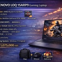 لينوفو LOQ 15ARP9 • RTX 3050 • رايزن 5 7235HS