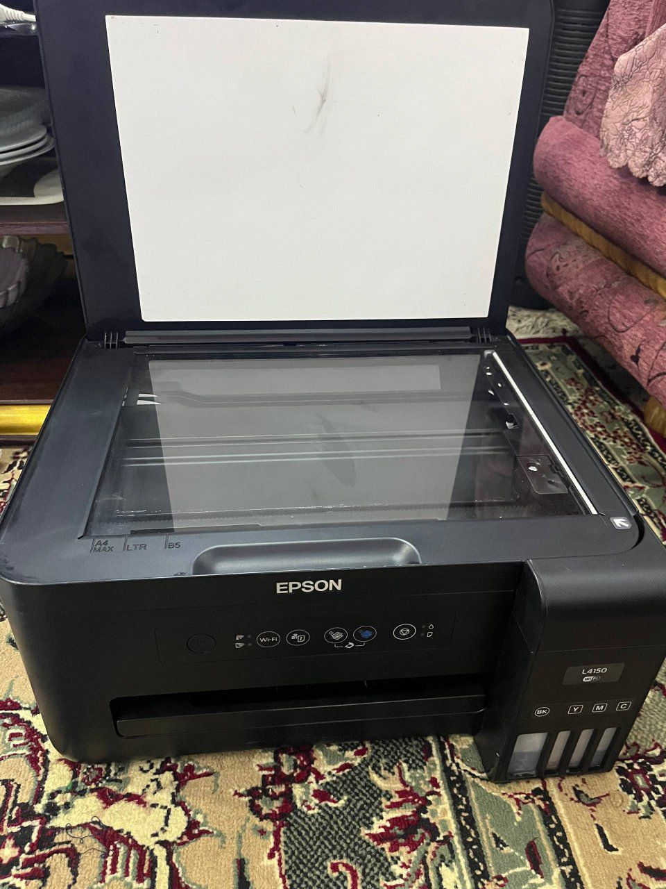 الـــــــــــــــــــــسلام عـــــــــليـكم 

طابعه ايبسون L4150 حقن خارجي 💎 وايفاي اسكنر استنساخ ملون واسود وابيض شغاله عل فحص مستخدم نضيف الطابعه سعرها 130 عنوان الموصل رقمي ***********./***********
تحياتي ادمن
