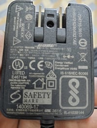 بوز ساوندلينك ميني II • شاحن أصلي • P12V-0.833C-DC