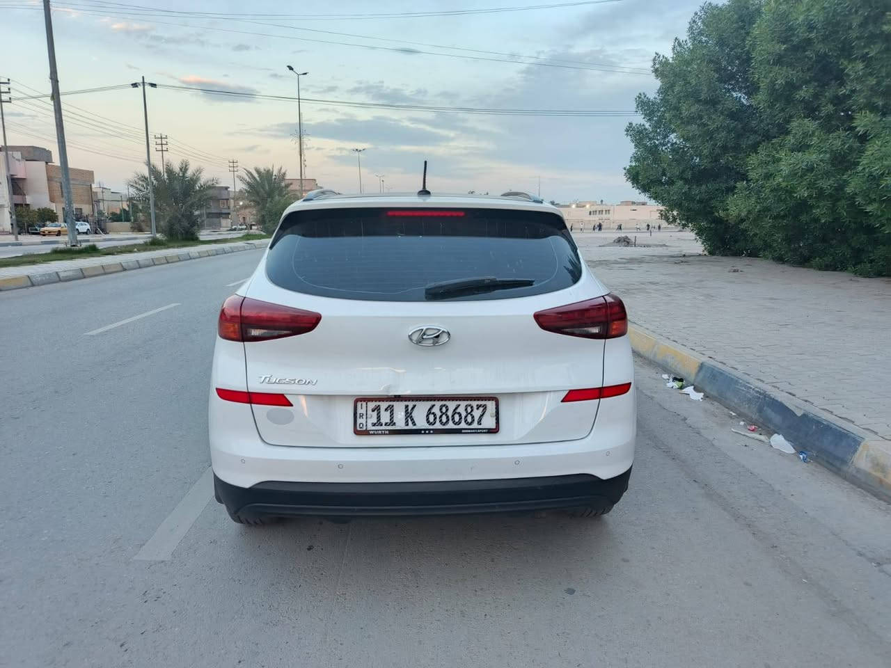 السلام علبكم سياره نوع توسان خليجي موديل 2019 فول موصفات واحد على واحد بنراما داخل صاج شركه الكاصد كشن كهربائي كشن جلد حساسات كامرات مري شفط السياره كفاله عامه عده جاملغ الخلفي رش كلير اثر شخوط ورشيته الباقي كفاله عامه كيرمكينه حداديه تبريد كفاله العنوان كربلاء السعر 196رقم الهاتف ***********
