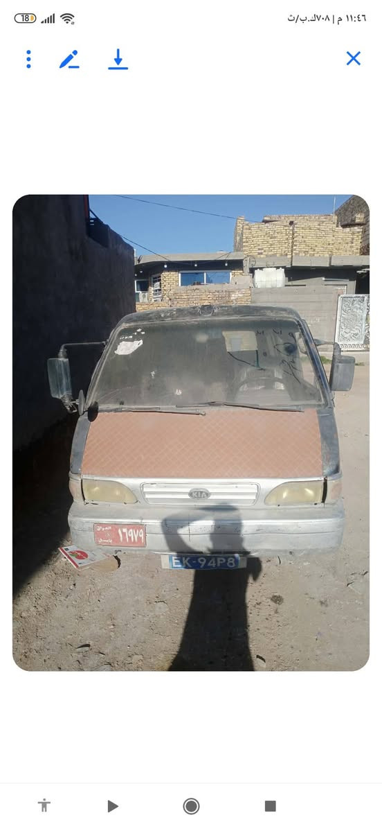 السلام عليكم كيه بستا ٩٤المكينه بيه خيط بخار السيارة نصبته حلوه بابل حله حي العسكري رقم احمر السعر 14وبيه مجال للطيبين الرقم ***********
