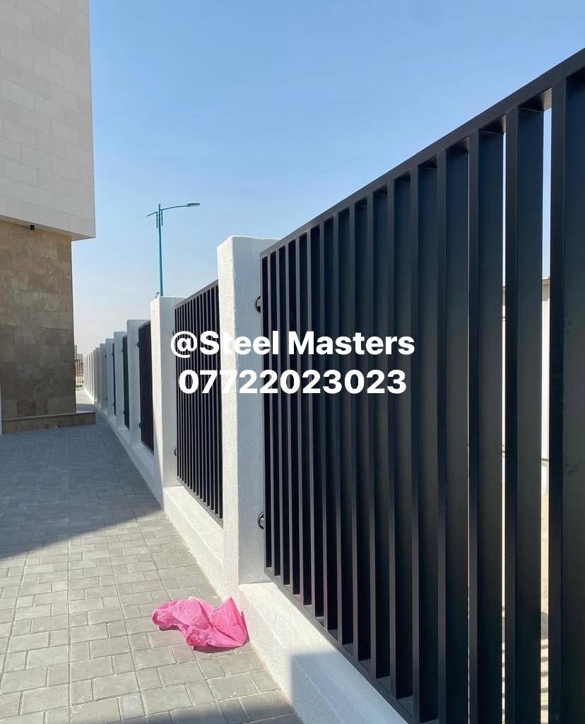 🛑نقدا & بالتقسيط 
ورشة Steel Masters لأعمال الحدادة 

تنفيذ وتوريد أبواب واساور خارجية حديد للمشاريع والمجمعات 

✅ تصميمات قوية وجمالية تتناسب مع الطابع التجاري 
✅ خدمات حديد عالية الجودة لضمان الامن والمتانة
✅ تنفيذ دقيق وتشطيب احترافي وفق اعلى معايير الجودة 

📐تصميم عملي يجمع بين الاناقة_ المتانة

تنفيذ فعلي من ورشة #steel_masters

📍 للتواصل والاستفسار:
+964 ***********
العراق_بغداد
