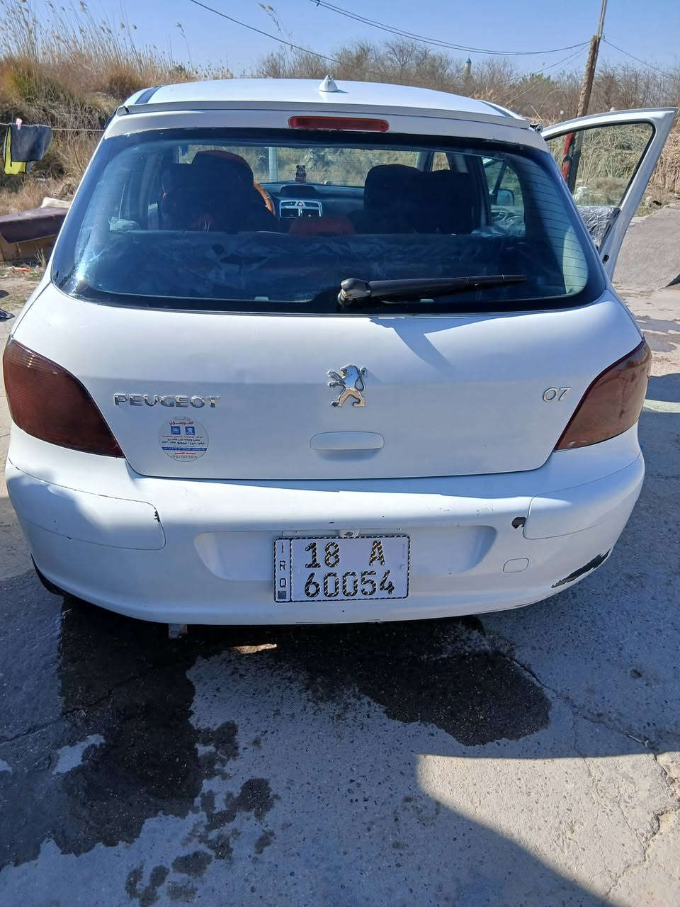 بيجو ٣٠٧
كير عادي جاهزه كير محرك 

بأسمي سياره 

رقم انكليزي بابل 

٣٩ ورقه 

وتس ***********
