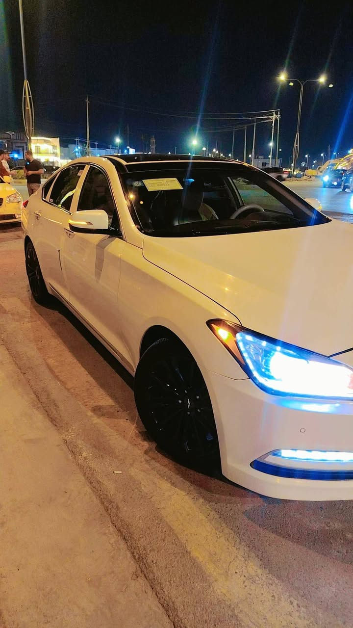 من رخصت الادمن
جينسس للبيع  مكلف بالنشر شراي اتصل ع خط 

موديل ١٦  رقم بغداد بسمي 
وارد امريكي طابه اكلين تايتل  امطبيبنها بتقرير  

بالعراق صار بيها شخط ابشرط بدون أي داخل إني ع ايدي صبغت جاملغ أو بابين بدون داخل أو بدون ايرباك ابشرط 

بنرامه   لاتو شؤ 
كشنات جلد + تدفيه تبريد 
هند ابريك بصمه 
رادارات امامي خلفي جانبي
مري شفط + قلاب عند رجوع البك 
بك لايت لد لايت لد + زنون 
صندوك كهربائي 
مكينه🔒 كير 🔒 حجم المكينه ٣٨٠٠ المرغوب 
لحد هسه ماشيه ٩٣ حقيقي 
تخم تاير جديد
صدر امامي خلفي جديد 
اتراي صفر مذب ربع دينار عليها 
مكان📍 السياره فلوجه سعرها ١٢٥ او بيها مجال حك الجيه ***********
