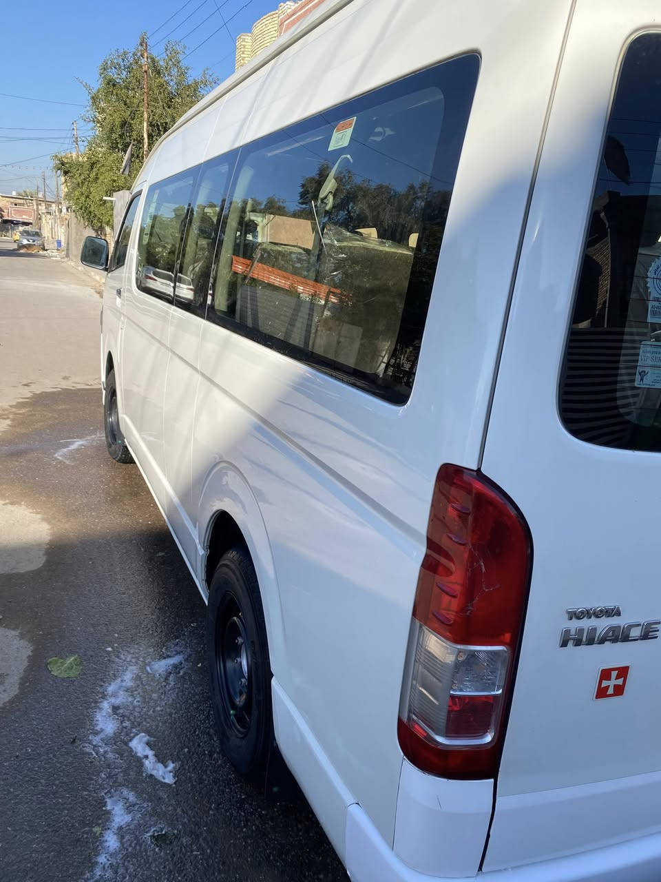 سلام عليكم سياره هايسه مديل 18 كفاله عامه دوشمه عاميه درع العنون بغداد الحسينيه الراشديه اتصال*********** السعر350 اعادت النشر بسبب الوعود الكاذبه
