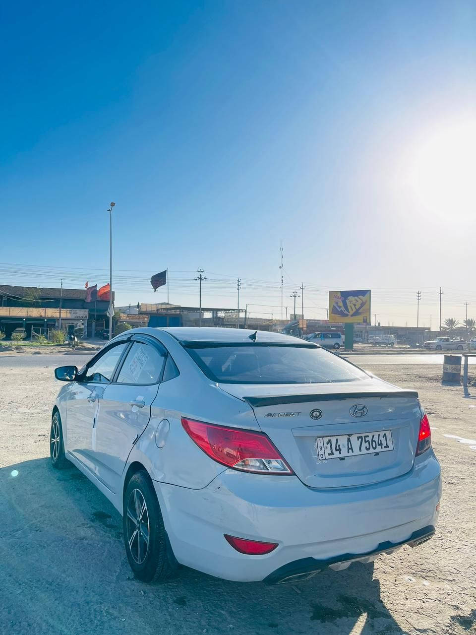 سلام عليكم
سيارة اكسنت للبيع موديل 2016 مكينه 1600 كير مكينه تخم تاير حداديه تبريد كلهن كفاله 
سيارة بيها صبغ احزام للتوضيع الصبغ اثر جراد سيارة خليجيه السعر 80 وبيها مجال كلش بسيط الستفسار ***********
