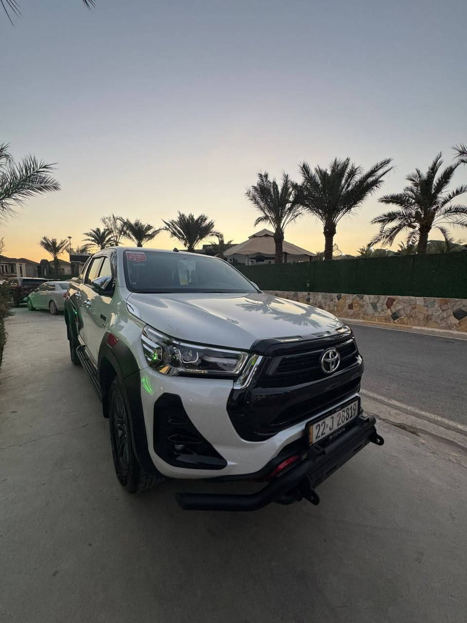 تويتا هايلكس تي ار دي 2025 ساز 
ماشيه 24 الف كيلو متر 
رقم اربيل بأسمي 
السيارة على وضع الشركة
دوشمه أرضيات وكشنات 
درجة أولى

🛑 السعر سوي تعليق يصل مباشرة 🤖 
 
مكفولة كفالة عامة السيارة 

رقم صاحب السيارة 
***********
