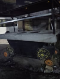 عدي ها العربانه للبيع سعره 150 مال البلبي اي شي ترهم  07766327349 مكان...