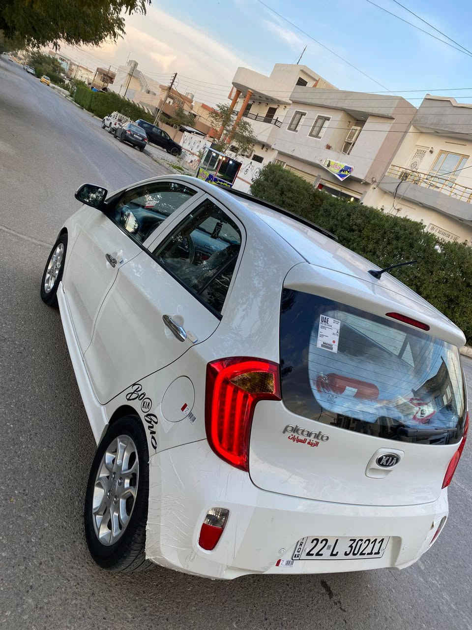 للبيع بيكانتو موديل 2015فول فول موصفات سلايت تحكمات مرايات شفط سياره بدون صبغ بس بي بارد وسياره بسمي شخصي رقم اربيل جديد سنويه 2031مكاني كركوك وسعر 88 وبي مجال بصيط جدا ***********//////////////////////***********
