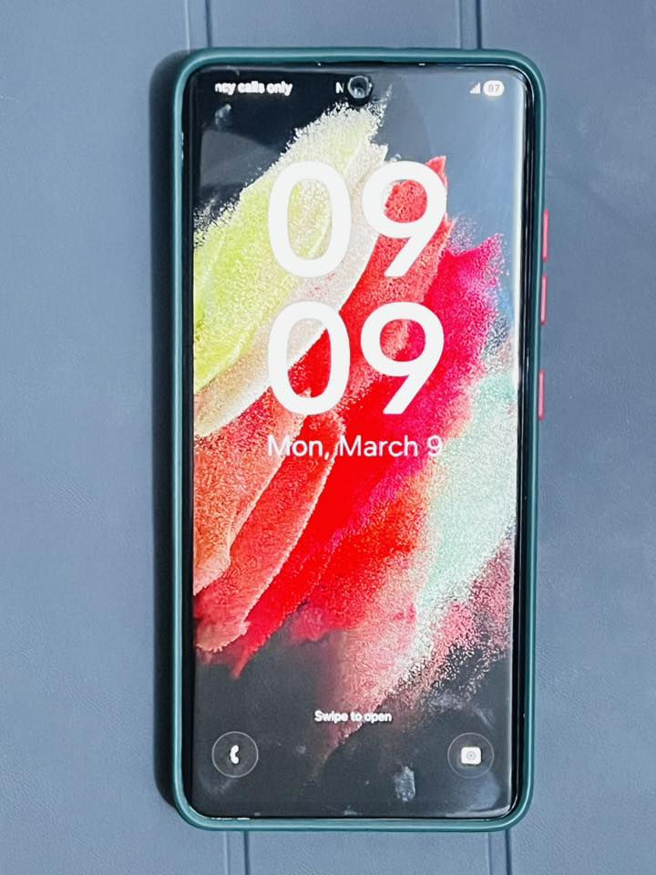 السلام عليكم
متوفر✅
النوع/سامسونج
الطراز/S21Ultra
ذاكزه/256
بطاريه/91/100
قطع التبديل /0
اعطال/كامرات اماميه خلفيه فقط حمه اثناء التحديث او توقفن
الجهاز /يفيد استخدام يومي اتصال فرمت حدث العالب 90فريم بكل سلاسه
سعر الجهاز /125
موقع📍/ناصريه مركز قرب جامعه العين بشارع النص
للاستفسار اتصال واتساب 📱 
***********
