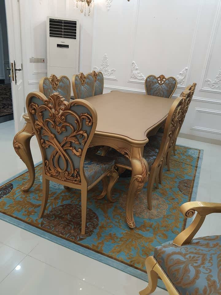 #صالة طعام تركي نظيفه جدا جدا 
#تخم ١٠ مقاعد  #قنفتين + ٤ كراسي 
#ميز طعام رئاسي   ٨  كراسي 
#السعر  3 مليون   بي مجال 
#العنوان : بغداد - المنصور - مقابل مول المنصور 
#الي يريده يتصل بالرقم 
‏‪0774 196 8336‬‏
#واتساب  #واتساب  #واتساب 
يرجى متابعة الصفحه (طلب صداقه ) 
ليصلكم كل ماهو جديد 
نعمل لخدمتكم 
علي البابلي 
للاستفسار الاتصال بالرقم 
‏‪0774 196 8336‬‏
#واتساب  #واتساب #واتساب
