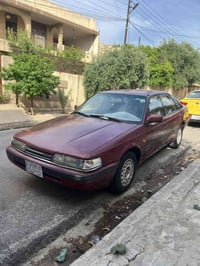مازدا 626 مديل 1991 بدون حادث بدون صبغ كدام عين فقط كلير  تك مو دبل مك...