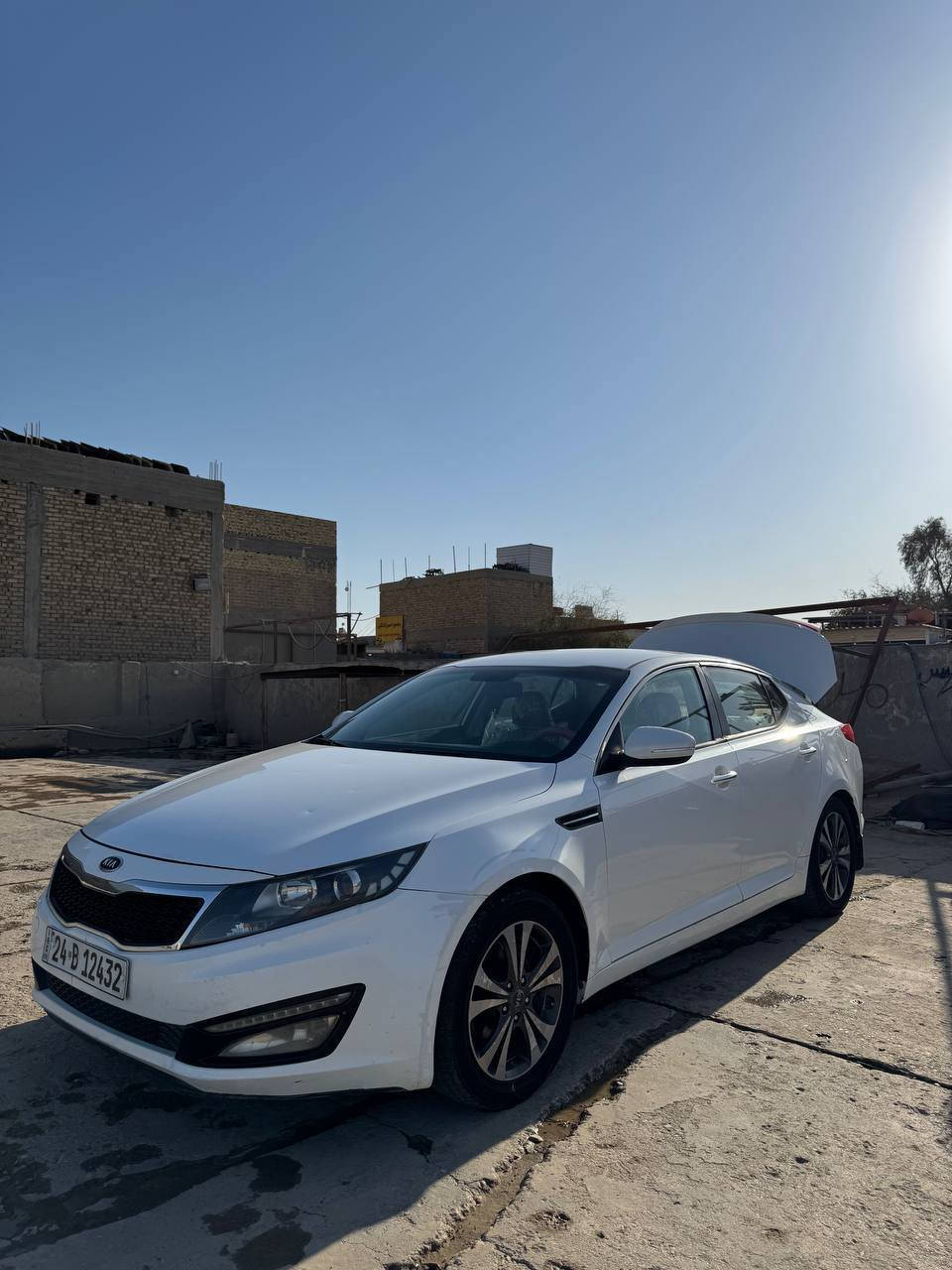 سلام عليكم كيه اوبتمه 2014 فول مواصفات عد بنراما مكينه2400 رقم دهوك جديد تريد تحويل او وكاله سياره جاهزه من كلشي كير ومحرك وحداديه وتبريد سياره مكفوله عدى جاملغ امامي بي ربع رش بدون دواخل أو معجون ولباقي مكفول مكان سياره ديوانيه المركز سعر 128 وبيه مجال للشراي للاستفسار رقم ***********
