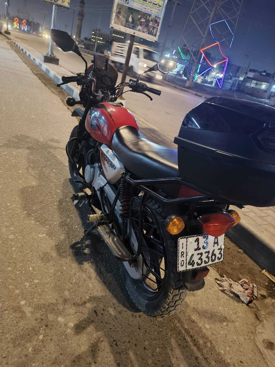 السلام عليكم
دراجة بوكسر للبيع موديل 22 مرقمة الدراجة ماناقصها شي المكان العماره الدبيسات السعر مليونين و 250 وبيها مجال هذا رقمي  *********** وموجود ع الفيس هم
