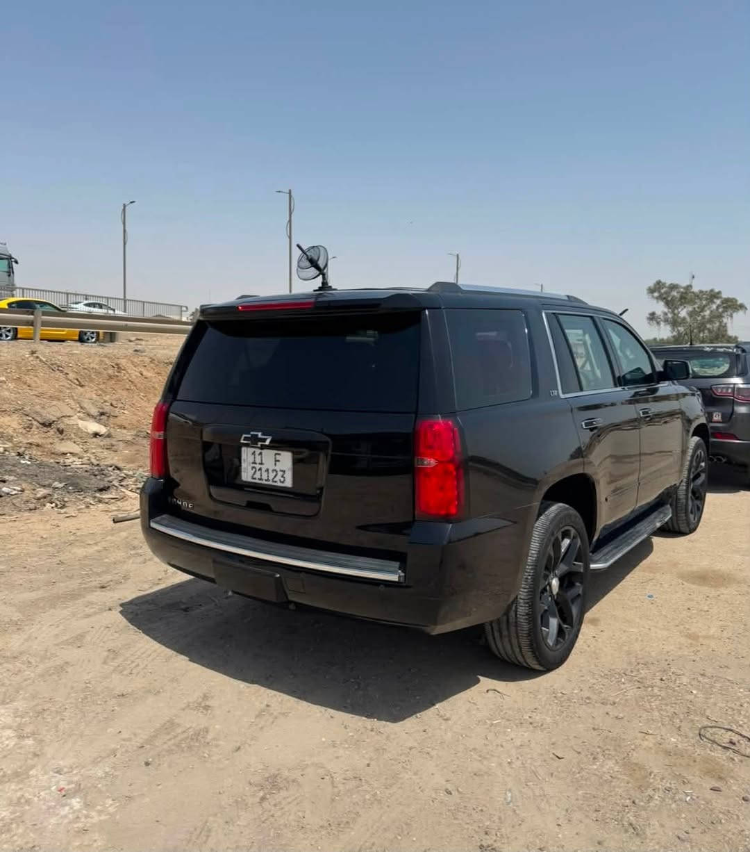 السلام عليكم    السعر255 ورقه

تاهو LTZ 2015  فول للخير 
بدون صبغ بيها جاملغ وبنيد مبدلات بلاديات امريكي 
مذكوره كل تفاصيلها بسونار 
ماشيه 126 ميل
مواصفات بصمه تشغبل وربع بوب مري شفط رادار امامي وجانبي شاشه بلقماره صندوك كهرباي كشنات ذاكره بيها كومه مواصفات بعد اخر فى
مكانها بغداد الجديدة 
***********
