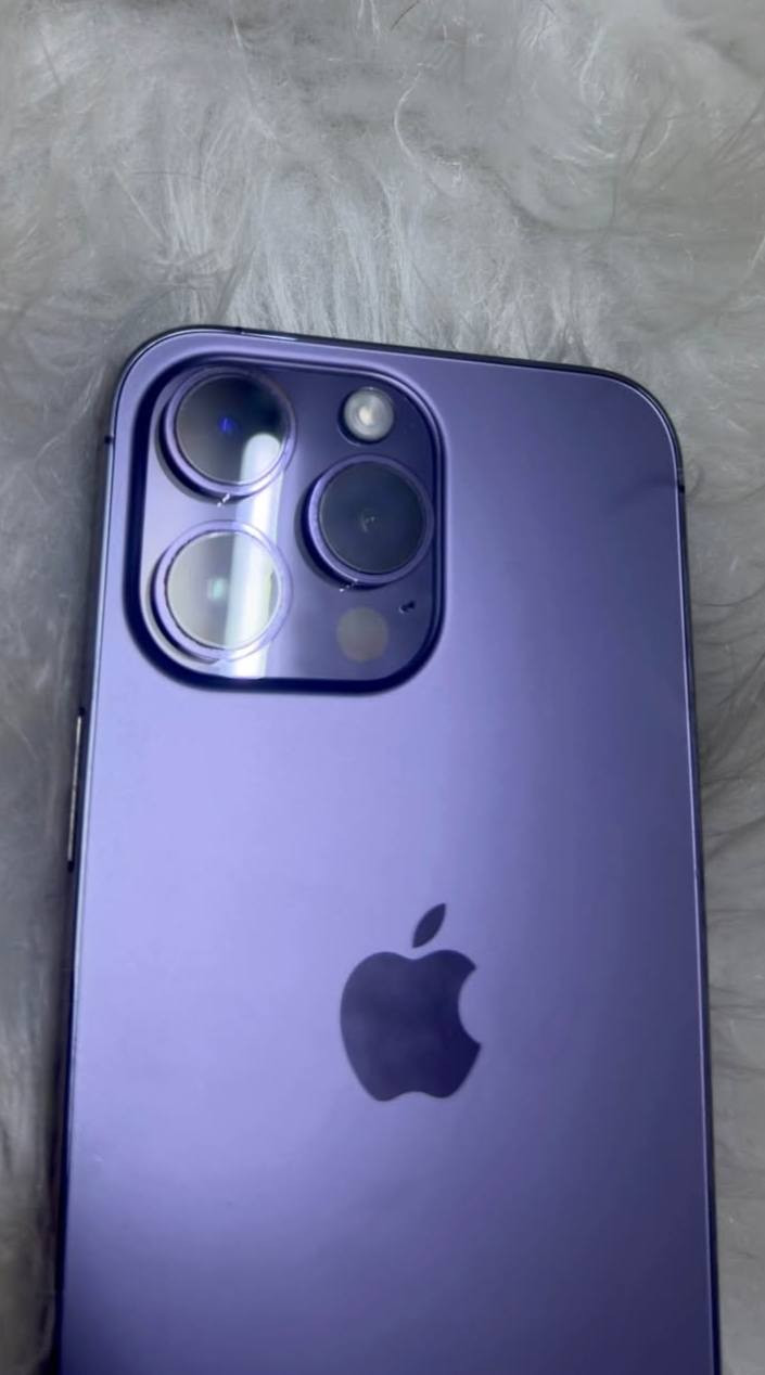 iPhone 14Pro Max 625
آيفون ١٤ برو ماكس Ch دبل سيم كارت بنفسجي 

ذاكرة ١٢٨

بطارية ٨٧

فقط شاشة مبدل فيس آيدي شغال

السعر ٦٢٥

📞: ***********
