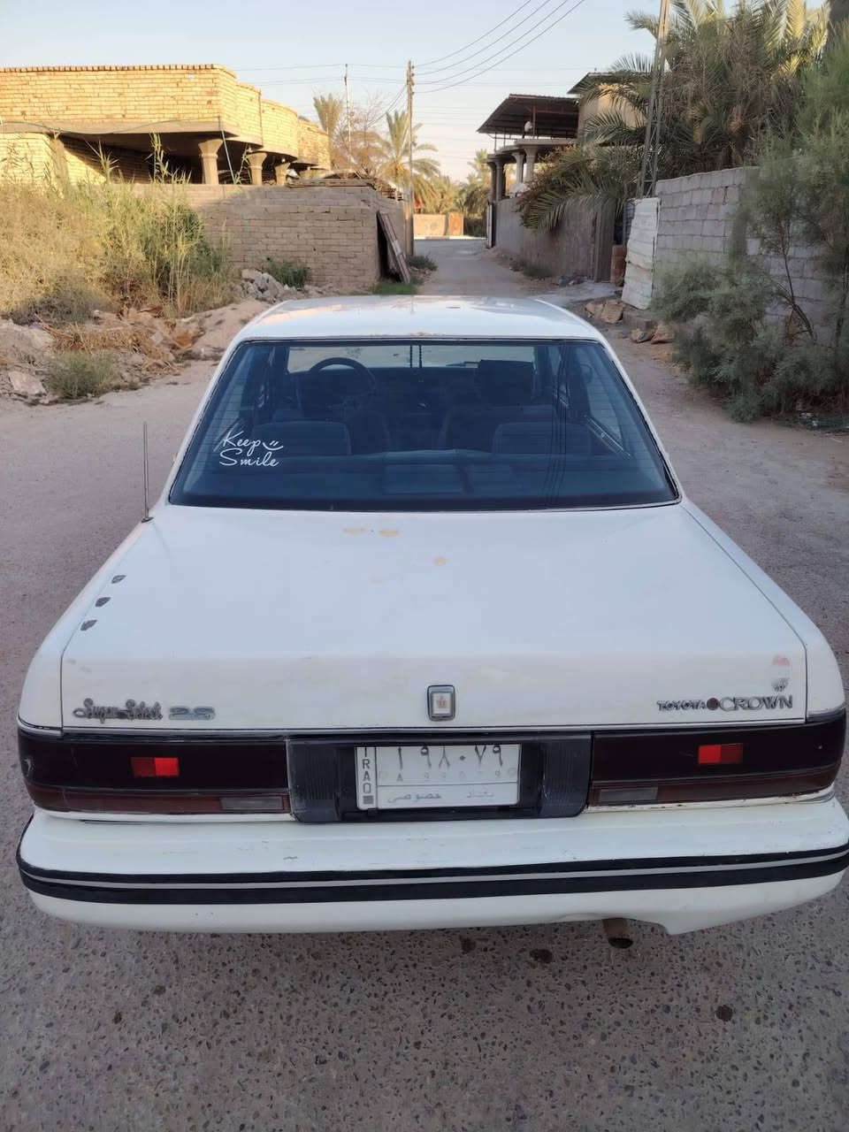 السلام عليكم .
سيدان للبيع مديل 1988 السياره مكفوله من الكص والضربه والعيب الشرعي حتى الصبغ بيها مكانات السياره بلاديه مكينه وكير جدا نظيفات والتبريد ثلج وحداده حلوه رقم بصره السنويه 28 صاحبها يريد تحويل 
مكان السيارة اابصرة القرنة 
بني منصور 

ملاحظه . مكلف بالنشر 
هذا رقم صاحب السياره 
السعر 55 وبيها مجال 
للاتصال 
***********
