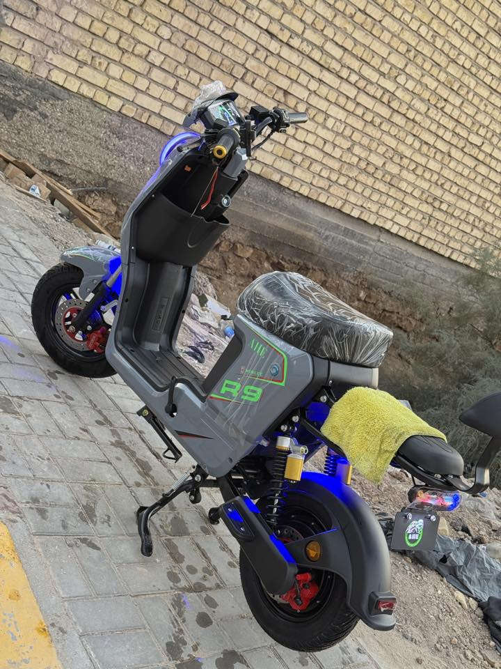 سلام عليكم دراجه شحن للبيع جديد ماصالي شهر من خذته موديل 26 بطاريات ولي الاصلي شرط 32 امبير سعر ب525 وبيه مجال بصيط بيع مستتجل مكاني سماوه R 9 
***********
