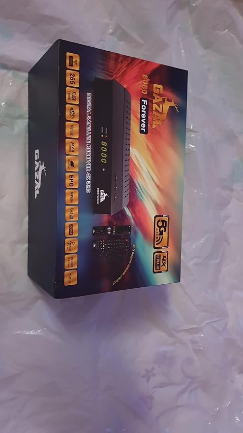 الغزال 8080 ف.و.ر. ايفر GAZAL 8080 F.o.r.e.v.e.r 4k 5G

رسيفر غزال رويال 8080 فايف جي فوركيه GAZAL ROYAL R-8080 5G 4K550 

أحدث رسيفرات رويال غزال 2026

GAZAL 8080 5G FOREVER

استمتع بأفضل العروض و عيش المتعة و شاهد جميع البطولات العالمية
والافلام والمسلسلات المنوعة

مواصفات الجهاز......

💢مواصفات ممتازة و إمكانيات عالية

💢فلاشة داخلية 16 ميجا و رام 4 جيجا

💢دعم مدخل ايثرنت

💢مدخل USB قوي

💢واي فاي داخلي تدعم اتصال النت 2.4&5ghz

💢 عدسة داخلية و خارجية

💢معالج Ali 2661

💢مع دعم مستويات الملتيستريم المتعددة

💢 إمكانية عكس الهاتف من خلال الرسيفر على الشاشة من التطبيقات المثبتة على الجهاز dlna dmr و G-mscreen

💢 تخزين عدد قنوات كبير يدعم 20000 قناة

💢دعم الترجمة الاحترافية على الأقمار

💢يدعم sat2ip

💢2ريموت ذو مواصفات عالية واحد يعمل بنظام البلوتوث

💢دعم يوتيوب بصيغة 4k

💢مؤقت نوم،خيارات بحث متعددة

💢منيو رائع و سهل

💢دعم حقيقي لجودة الصورة 4k 

💢دعم 

 Auto update biss من خلال النت

💢تحديثات مستمرة اونلاين

و قائمة مواصفات طويلة

اترك لكم اكتشافها عند شراء الجهاز

🔴لايوجد استرجاع ولا استبدال للأجهزة المفعله اشتراكاته.بسبب طبيعة المنتج

بقية المواصفات والاسعار للراغبين التواصل خاص او واتس اب 
https://wa.me/9647710838903
​📍 موقعنا: البصرة - المعقل.
📱 للاستفسار أو الحجز (توصيل متوفر): ***********
​ملاحظة: الكمية محدودة جداً.
