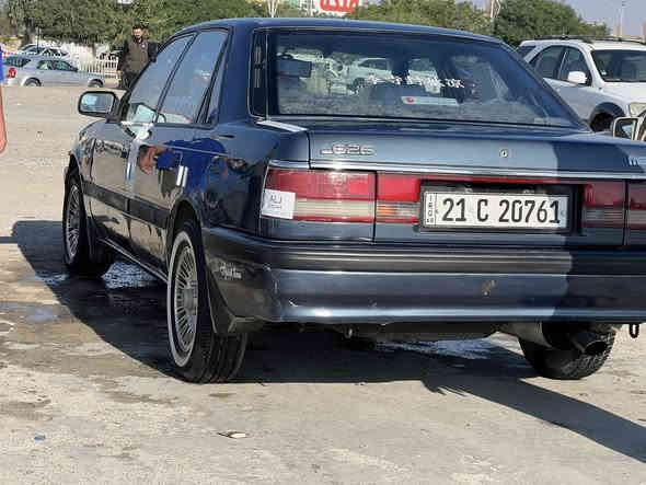 سلام وعليكم سياره مازده البيع موديل 1987 رقم سليمانيه دولي  شرط التحويل سياره لا ضربه الخياس كلها بلادي مجرد صبغ جماليه من الجراد أربع تايرات جدد كهربائيات كلها شغاله مانقصها اي شي سياره خير من الله سعرها 45 وبي مجال قليل رقم موبايل ***********
