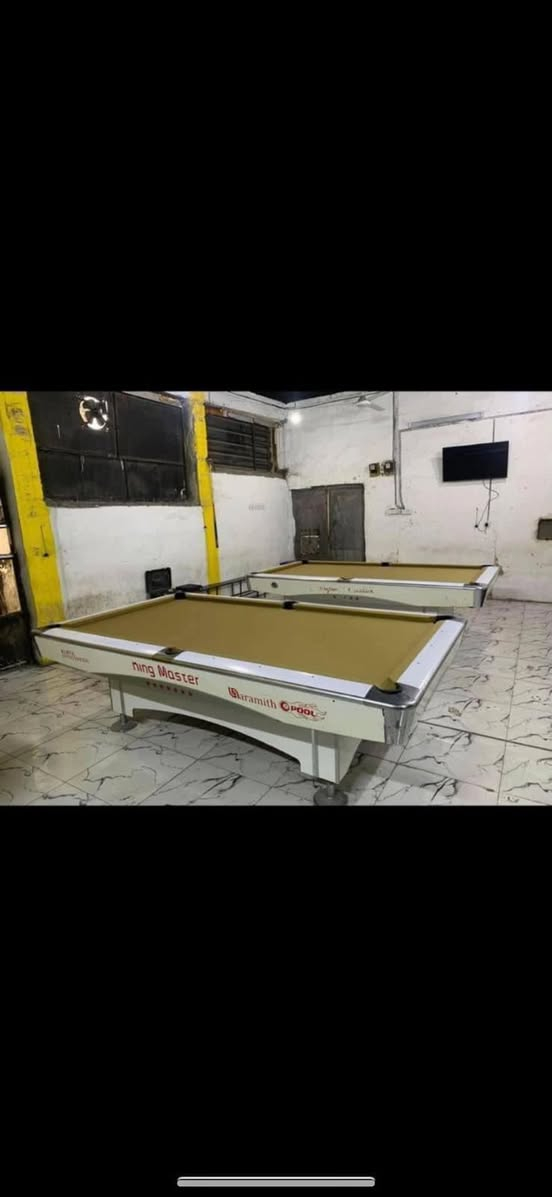بيع وشراء كافة انواع البليارد المُستعمل والجديد مع الفحص والضمان  ويوجد نقل وشد لجميع المحافظات للأستفسار *********** مُتوفر واتساب 🎱🎱
