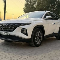 سيارة للبيع توسان موديل 2024 خليجي فول مواصفات قمارة حديد السيارة بيها...