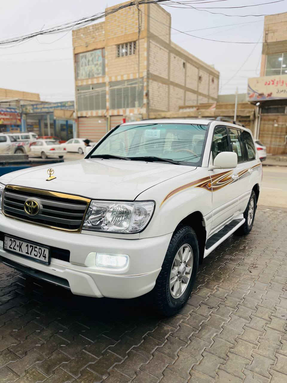 السلام عليكم لاندكروز GXR
موديل 2003 كفاله عامه
سياره جديده  بمعنى الكلمه
 مكينه جديده حداديه جديده 
تخم تاير جديد كهربائيات كله عله بلاد 
تبريد 3قطع ثلج دبل تانكي سياره فول 
مواصفات واحد على واحد 
رقم اربيل انكليزي تحويل وكاله ثاني يوم
  سعر 180 مكاني نجف الاشرف  للاستفسار تصل *********** النجف, العراق
