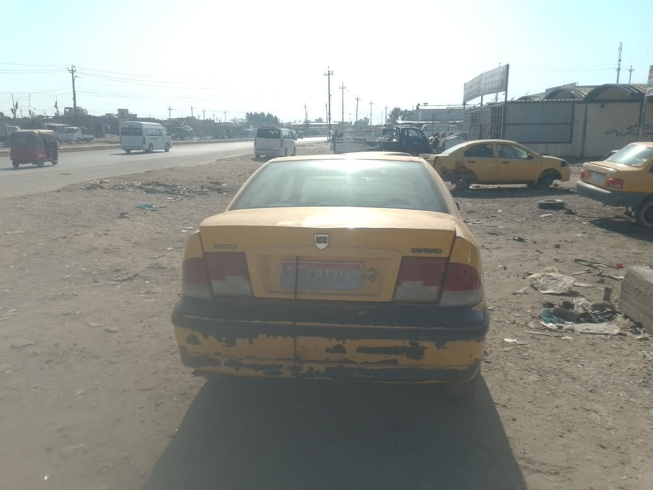 سمند بدون راعي بدون بدون سيارة شغالة بغداد المعامل العماري ***********
