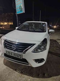 نيسان صني موديل 2025 زيرو ماشيه ٩ الف فقط السعر ١٣٥ وبي مجال  للاستفسا...