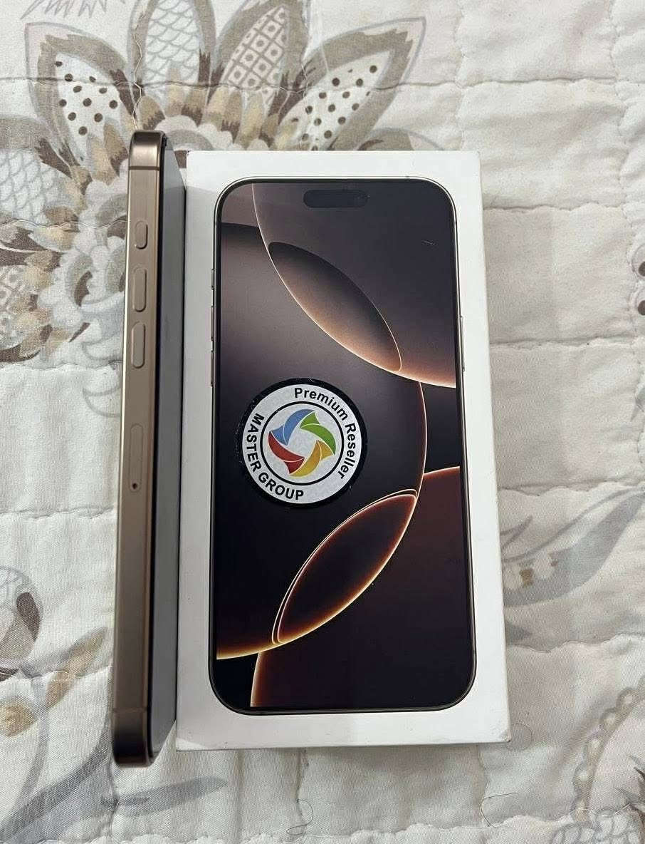 16برو ماكس تيتانيوم صحراوي ذاكره 256
بطاريه 91 نظافة 100 ماستر شرق اوسط 
جهاز آخو جديد ملحقاته كاملة وجديد
لاصق شاشه وحافظه سعر 1280 الف 🔐 
………………..
مكاني سيديه *********** واتساب
